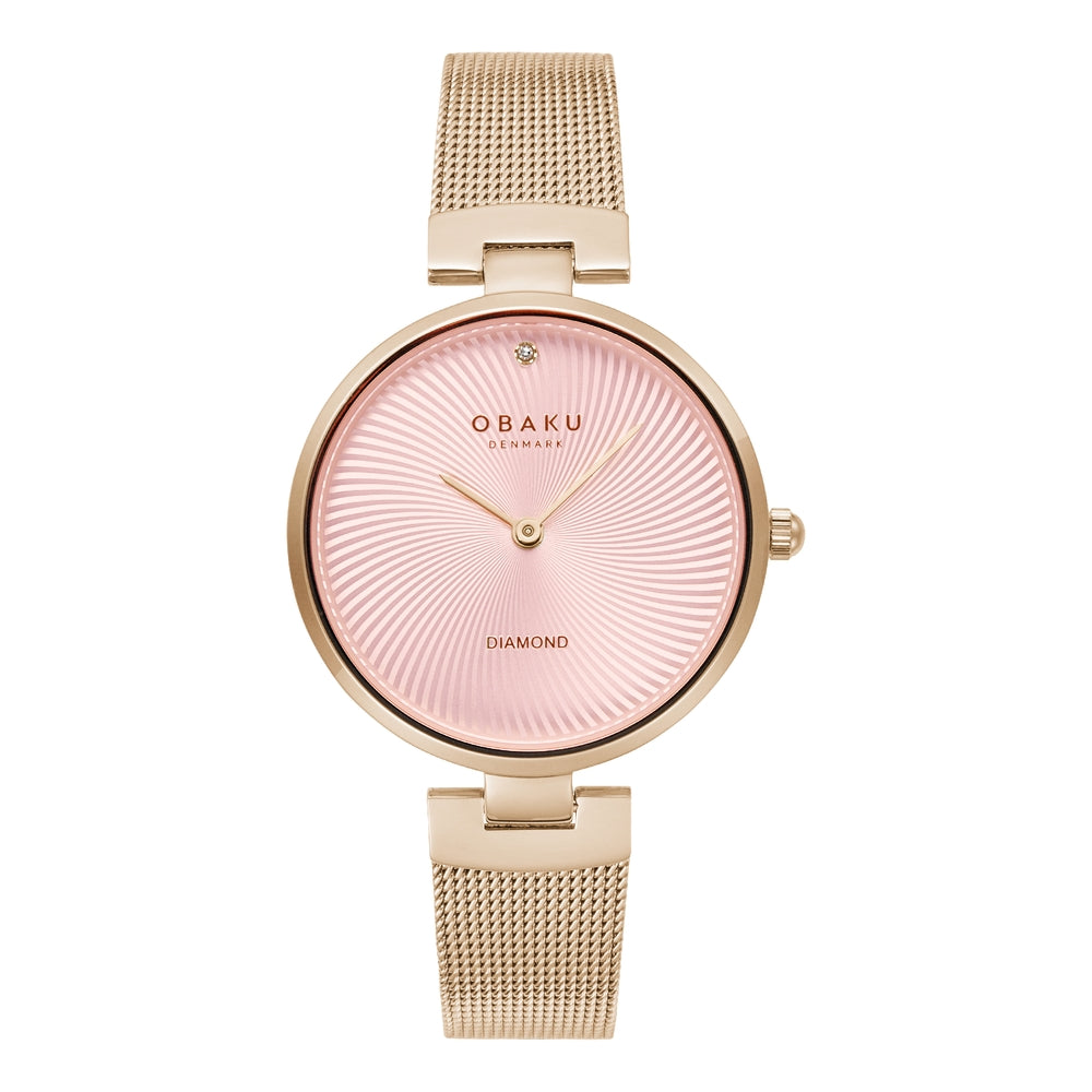 Obaku Watch Logo Obaku V195LXGIMG Classic Watch •