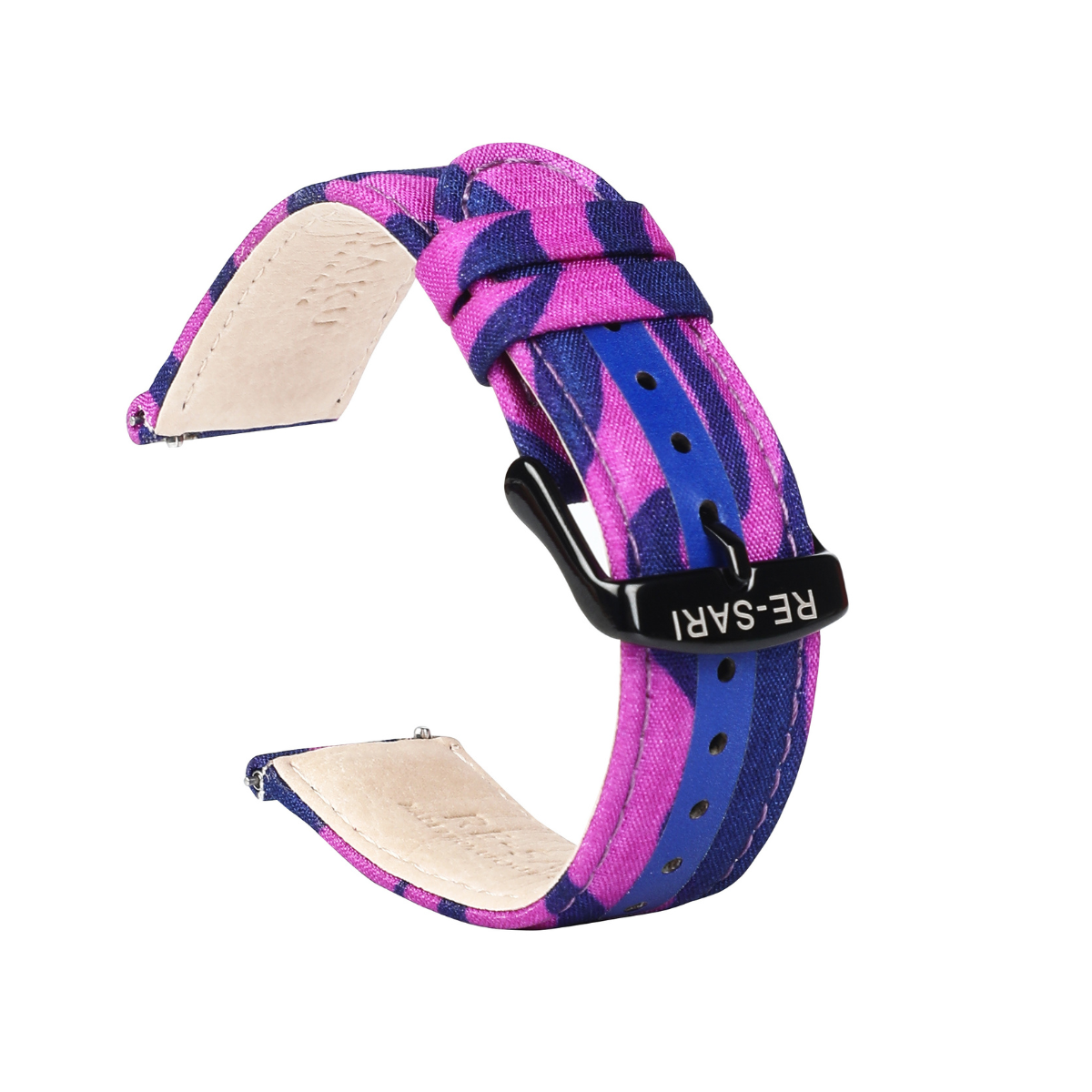 purple apple watch analog bracelet