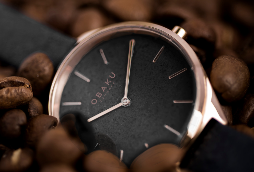 eco-friendly coffee watch sustainable made from coffee beans