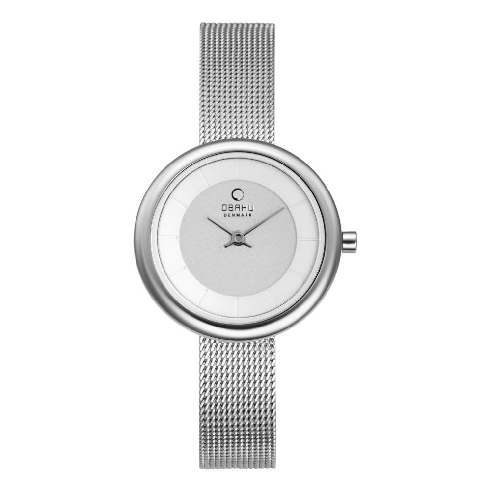 feminine trend watch silver for women